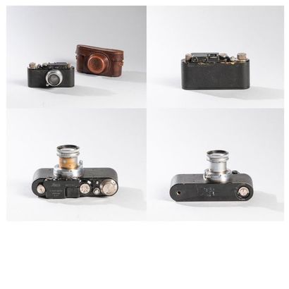 LEICA Leica II N° 77141, 1932. Laqué noir.

Objectif Summar 2/5 N° 282904.

Etat...