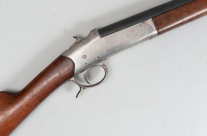 null Fusil simplex de Saint Etienne, n° 473, calibre 12.65, monocanon de 70 cm, crosse...