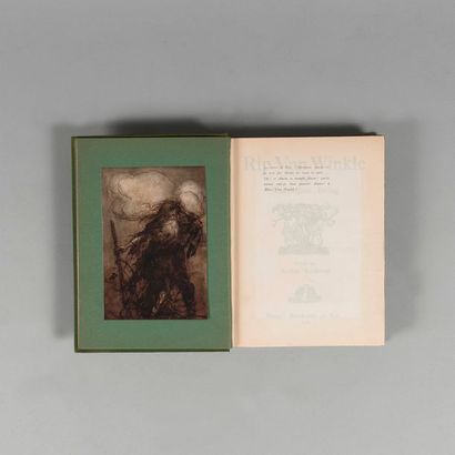 null IRVING. Washington. Rip van Winkle. Paris. Hachette. 1906. 1 volume in-8, cartonnage...