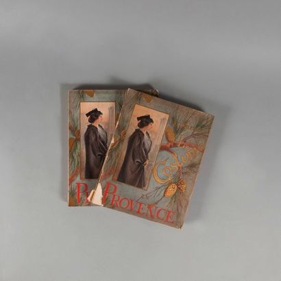 null CHARLES-ROUX. Le costume en Provence. Paris. Lemerre. 1907. 2 volumes in-4,...