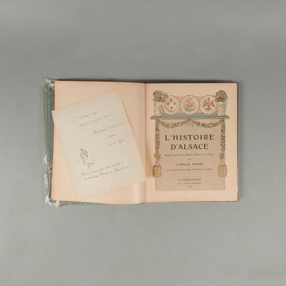 null HANSI. L’histoire d’Alsace racontée aux petits enfants. Paris. Floury. 1916....