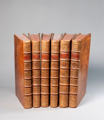 null MORERI. Le grand dictionnaire historique… Amsterdam. Brunel. 1724. 4 volumes...