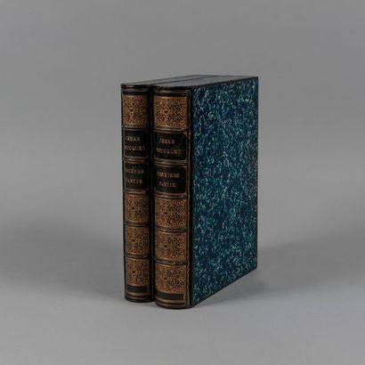 null FOUCQUET. Jehan. Œuvre. Paris. Curmer. 1866. 2 volumes in-4, plein maroquin...