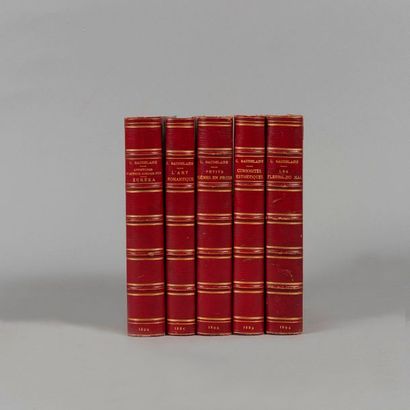 null BAUDELAIRE. Charles. Œuvres complètes. Paris, Calmann-Lévy, 1885-1894. 5 volumes...