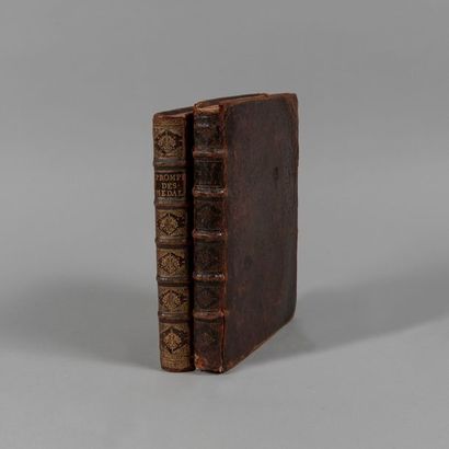 null Promptuaire des médailles… Lyon. Roville. 1581. 2 parties en 1 volume in-4,...