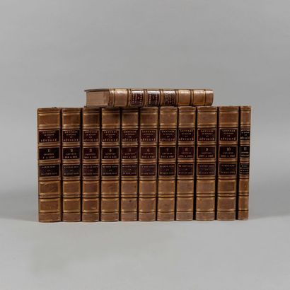 null SEVIGNE. Madame de. Lettres… Paris. Blaise. 1820. 12 volumes in-8, plein veau...