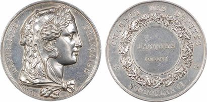 null Algérie, Oran, médaille de député, Rémy Jacques, par Gayrard, 1876 Paris

A/REPUBLIQUE...
