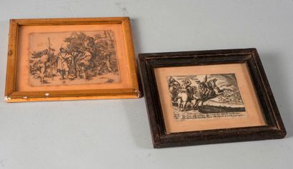null Trois gravures dont une signée Dürer