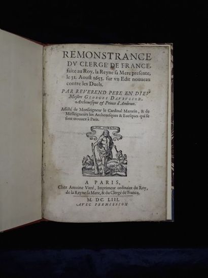 null Révérend père en Dieu messire Georges DAUBUSSON, archevesque & prince d'Ambrun,...