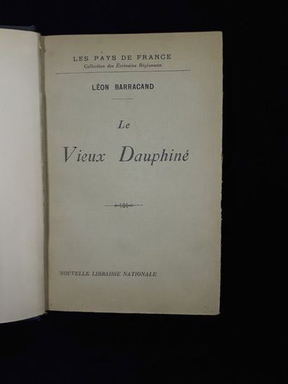 null Léon BARRACAND. Le Vieux Dauphiné. Paris, Nouvelle librairie nationale, [1910].



Un...