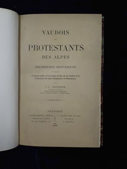 null J.-A. CHABRAND, docteur en médecine, membre de l'Académie delphinale et de la...