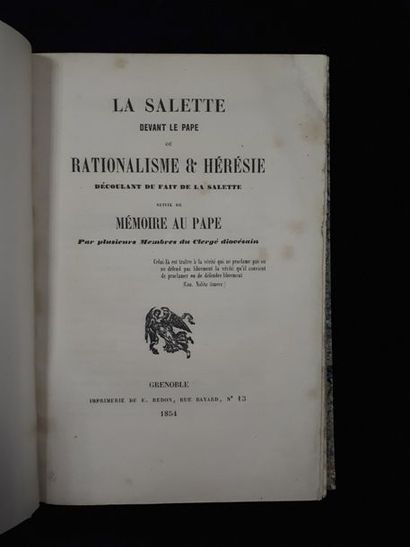 null [Joseph Michel Antoine SERVAN.] La Première aux Grands. [1789.]

Reliées à la...