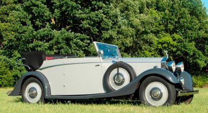 ROLLS ROYCE Rolls Royce 20/25 cabriolet par Windovers 

1934 

Titre de circulation...