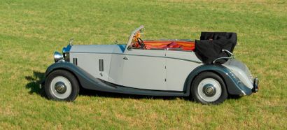 ROLLS ROYCE Rolls Royce 20/25 cabriolet par Windovers 

1934 

Titre de circulation...