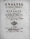 ANVILLE (Jean-Baptiste Bourguignon d') Analyse géographique de l'Italie. Paris, Estienne,...