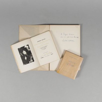 null ARTAUD. Antonin. L’art et la mort. Paris. Denoël. 1929. 1 volume grand in-8,...