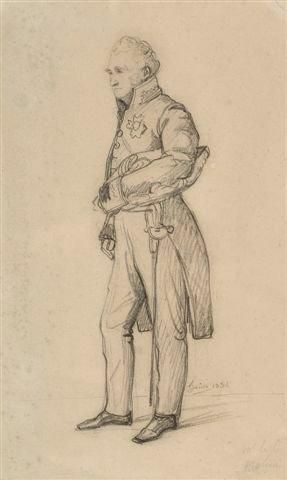 François-Joseph HEIM (Belfort, 1787 - Paris, 1865) Portrait du comte Mollien Pierre...