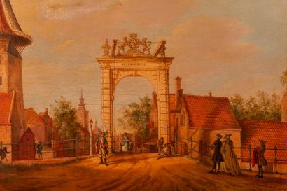 null Paulus Constantin LA FARGUE (1729/32 – 1782)

Moulin à la porte d’une ville...
