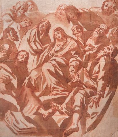 null Claude VIGNON (1593-1670)

La Vierge entourée des apôtres, étude pour une Pentecôte...