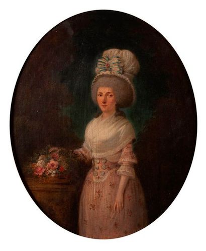 null Ecole FRANÇAISE de la fin du XVIIIe siècle

Jeune femme au chapeau et au panier...