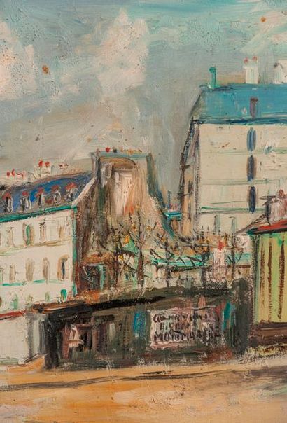 null MAURICE UTRILLO (1883-1955)

Rue Lamarck à Montmartre

Huile sur toile. 

Signée...