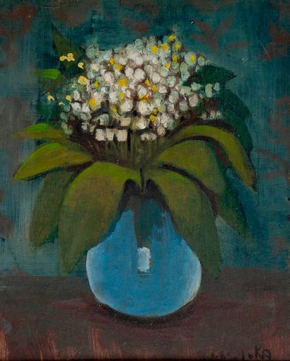 null MADELEINE LUKA (1894-1989)

Vase de muguets

Huile sur carton, signée en bas...