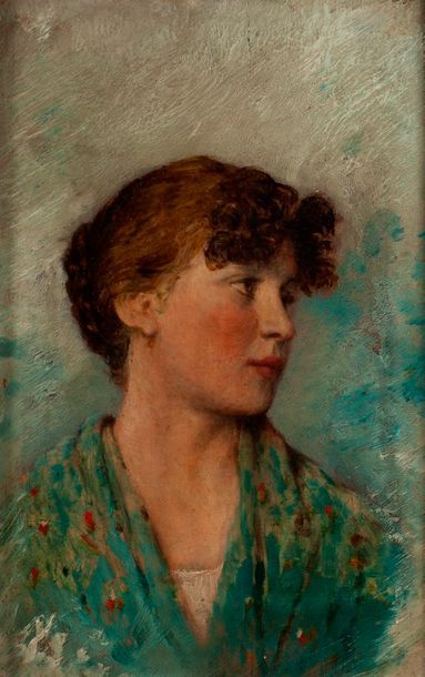 null ECOLE MODERNE VERS 1900

Portrait de femme

Huile sur panneau.

17 x 11 cm