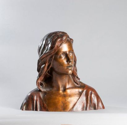 null RAOUL LARCHE (1860-1912)

Buste de Jésus au Temple 

Épreuve en bronze à patine...