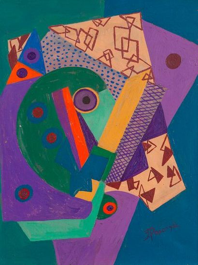 null JOZEPH POPCZYK (1890-1971)

Composition

Huile sur toile, signée en bs à droite.

40,5...
