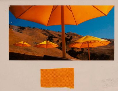 null CHRISTO ET JEANNE-CLAUDE

The Umbrellas Japon-USA 1948-91, Yellow (California,...