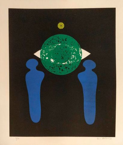 null ERVIN NEUHAUS (1928-2012)

Ensemble de 10 estampes : lithographies et monot...