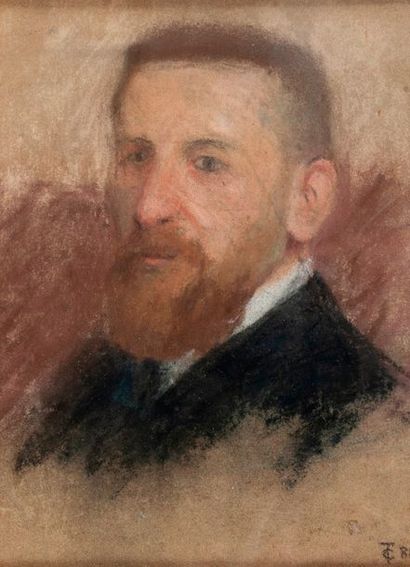 null Ecole française XIXe

Portrait présumé de Auguste RODIN. 

Pastel monogrammé...