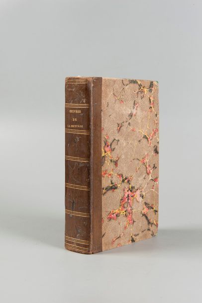 null LA METTRIE. Œuvres philosophiques… Berlin et Paris. Tutot. 1796. 3 tomes en...