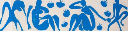 Matisse (d'après) 
Personnages bleu, Reproduction...