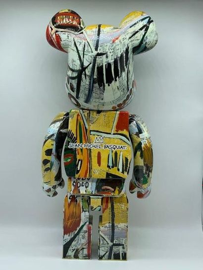 Bearbrick Jean-Michel Basquiat 1000%, 2017 



Figurine en vinyle peint 

Empreinte...