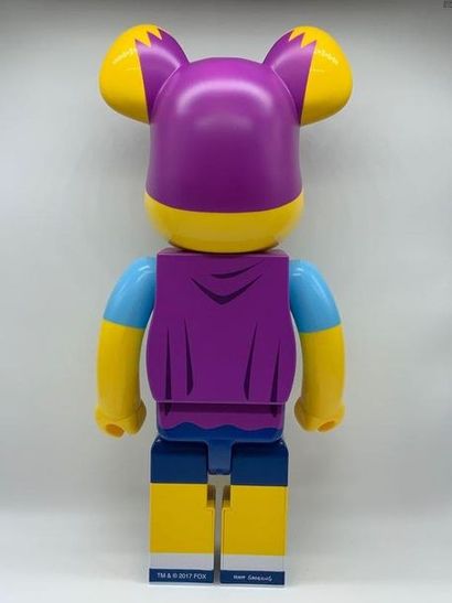 Bearbrick The Simpsons - BARTMAN 1000%, 2017 



Figurine en vinyle peint 

Empreinte...