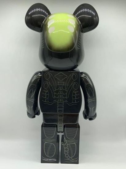 Bearbrick ALIEN 1000%, 2016 



Figurine en vinyle peint 

Empreinte sous les pieds

Avec...