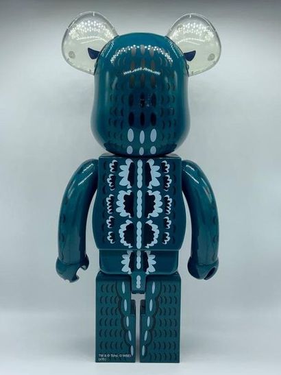 Bearbrick Godzilla 1000%, 2014 



Figurine en vinyle peint 

Empreinte sous les...