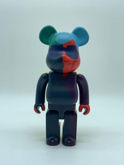 Bearbrick Andy Warhol 400%, 2015 



Figurine en vinyle peint 

Empreinte sous les...