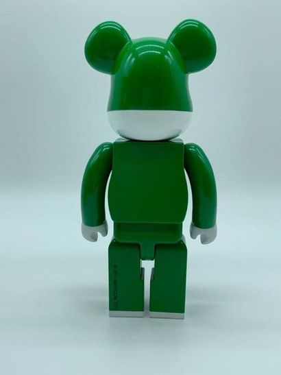 Bearbrick Animal - Frog 400%, 2012 



Figurine en vinyle peint 

Empreinte sous...