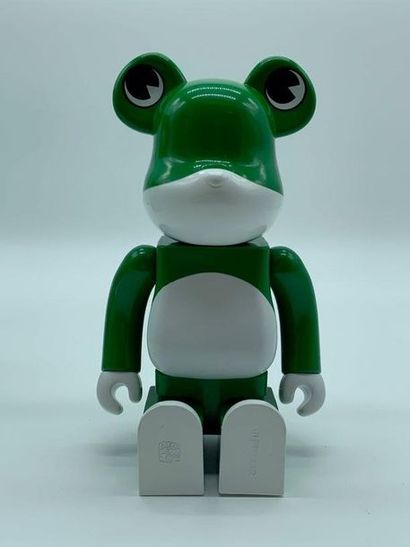 Bearbrick Animal - Frog 400%, 2012 



Figurine en vinyle peint 

Empreinte sous...
