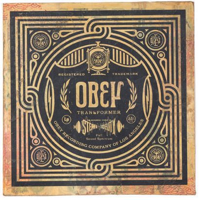 SHEPARD FAIREY (Américain, ne? en 1970) SHEPARD FAIREY (Américain, ne? en 1970) 

Obey...