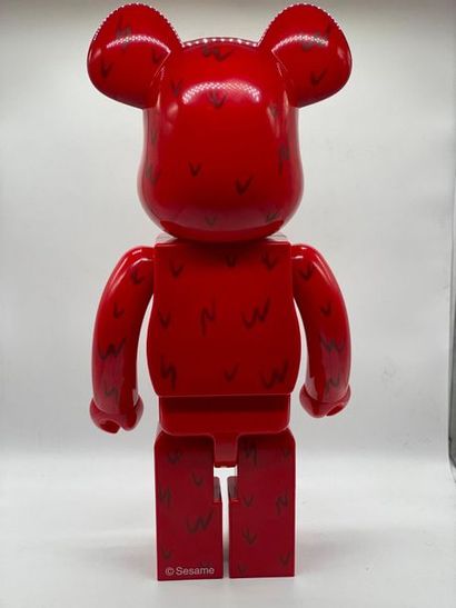 Be@rbrick Be@rbrick



Sesame Street Elmo 1000%, 2016

Figurine en vinyle peint 

Empreinte...