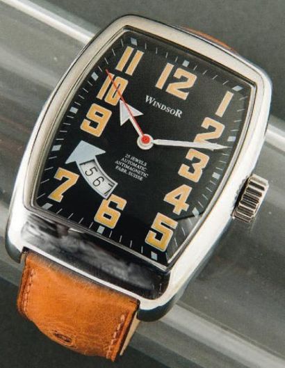 WINDSOR SWISS (Vintage Luminor Date / Antimagnetic), vers 2000 Montre inspirée de...