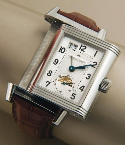 JAEGER-LeCOULTRE (Reverso Grande Automatique), vers 2008 Grand modèle à complication...