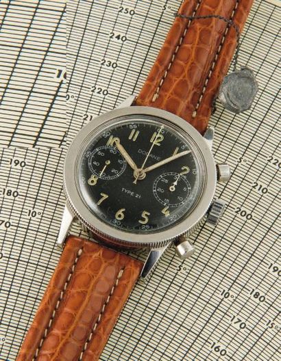DODANE (Chronographe Type 21), vers 1960 Superbe état pour ce mythique chronographe...