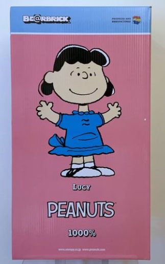 Be@rbrick PEANUTS Lucy 1000%, 2016 

Painted cast vinyl

Stamped on the underside

With...