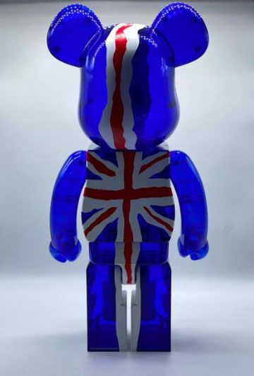 Be@rbrick Sex Pistols : God Save the Queen (Clear) 1000%, 2016 

Painted cast vinyl

With...