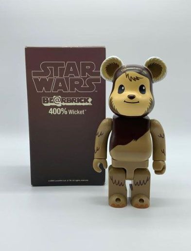 Be@rbrick Star Wars wicket 400%, 2006 

Painted cast vinyl

Stamped on the underside

Edition...