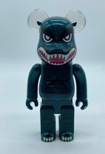 Be@rbrick Godzilla 400%, 2015 

Figurine en vinyle peint

Empreinte sous les pieds

Edition...